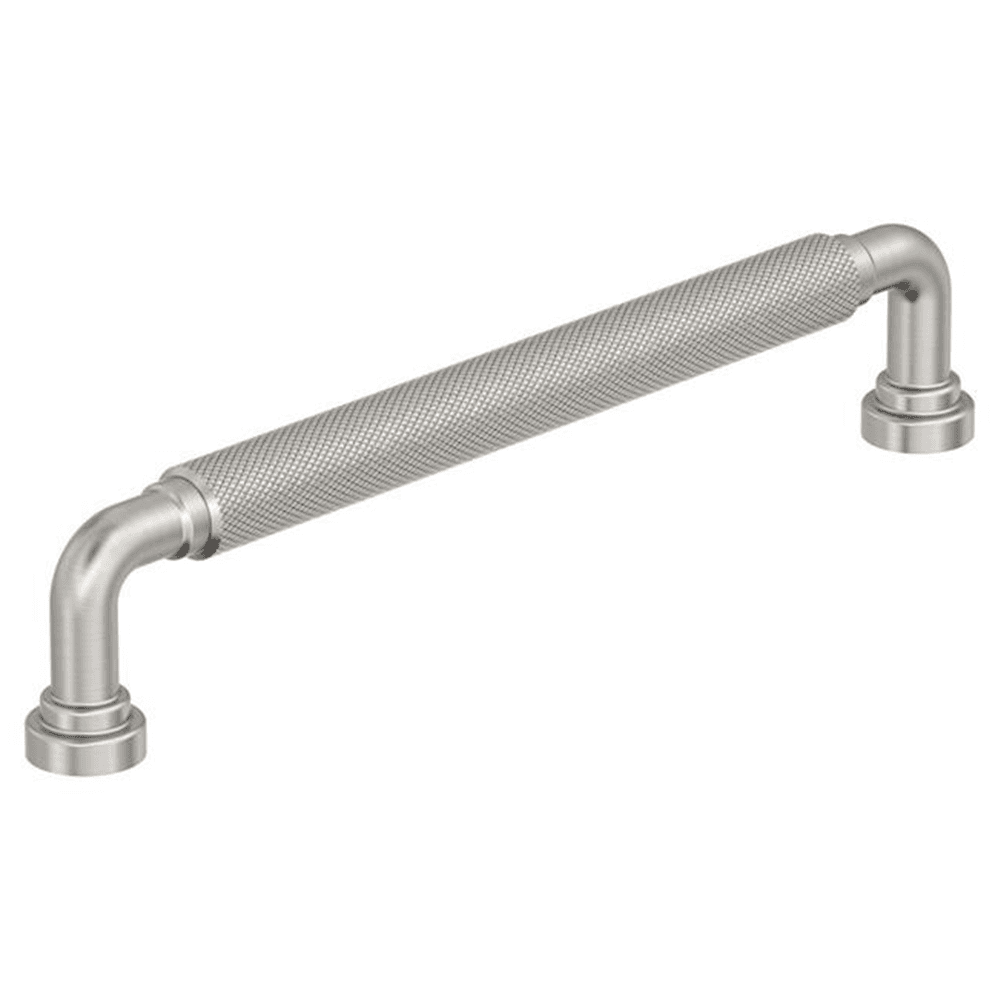 6-5/16" Collet Cabinet Pull, Satin Nickel