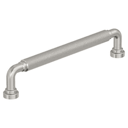 6-5/16" Collet Cabinet Pull, Satin Nickel