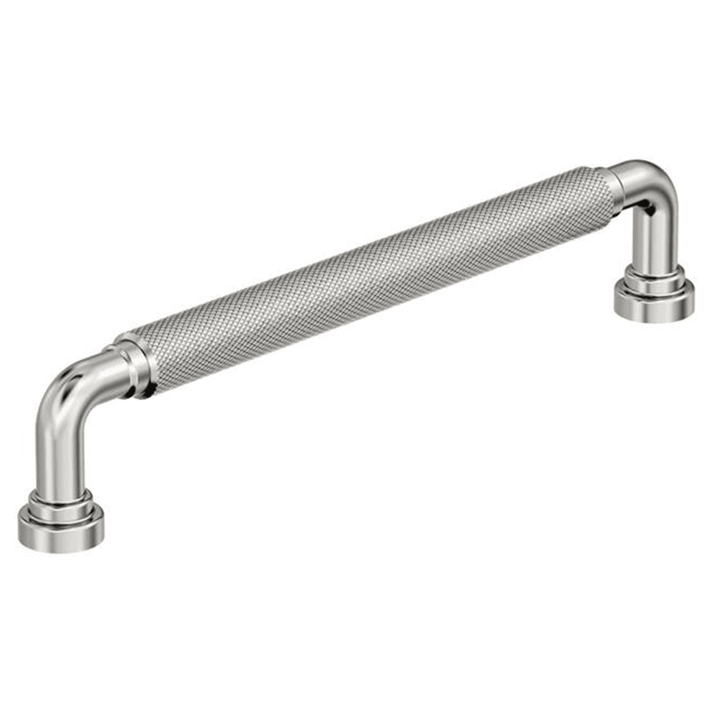 6-5/16" Collet Cabinet Pull, Polished Nickel
