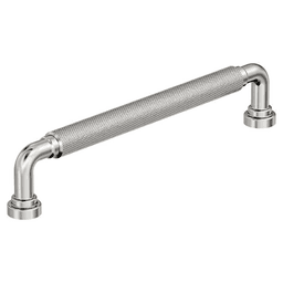 6-5/16" Collet Cabinet Pull, Polished Nickel