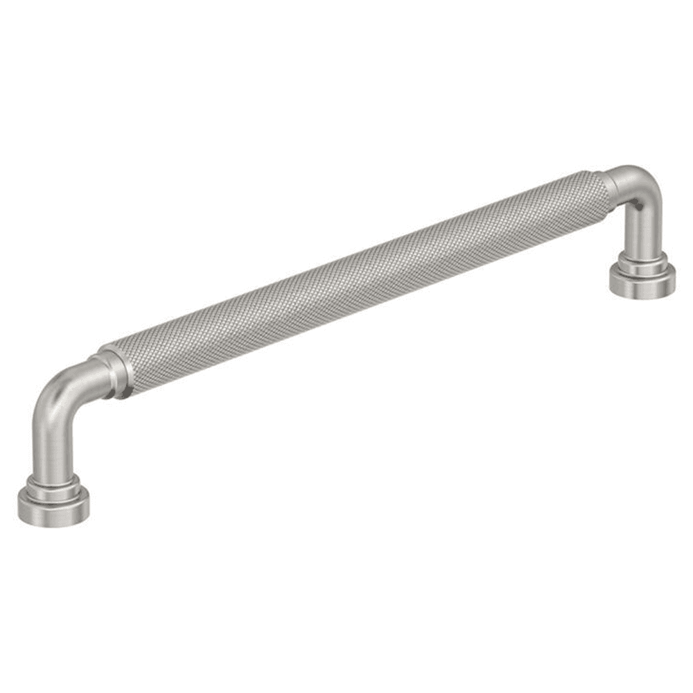 7-9/16" Collet Cabinet Pull, Satin Nickel