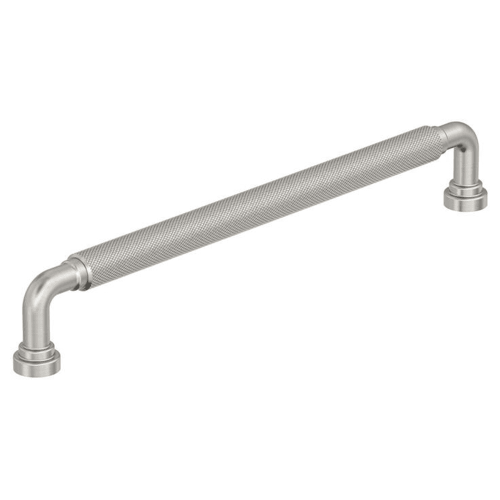 8-13/16" Collet Cabinet Pull, Satin Nickel