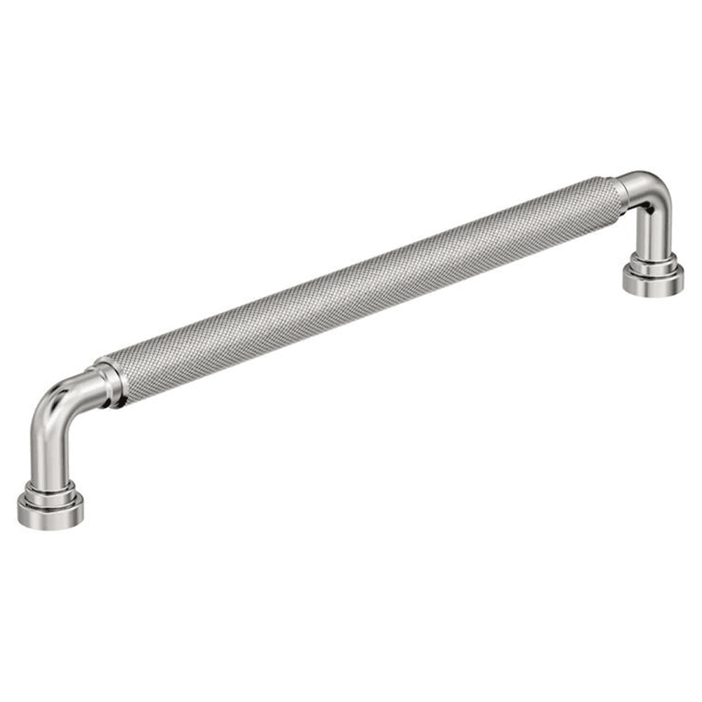 8-13/16" Collet Cabinet Pull, Polished Nickel