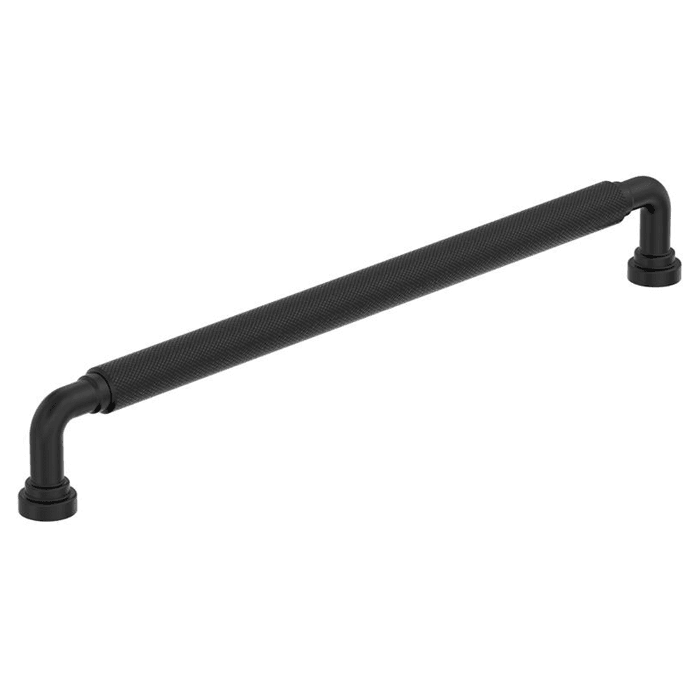10-1/16" Collet Cabinet Pull, Matte Black