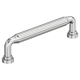 5-1/16" Cowrie Cabinet Pull, Polished Chrome