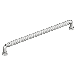 457mm Cowrie Appliance Pull, Polished Nickel
