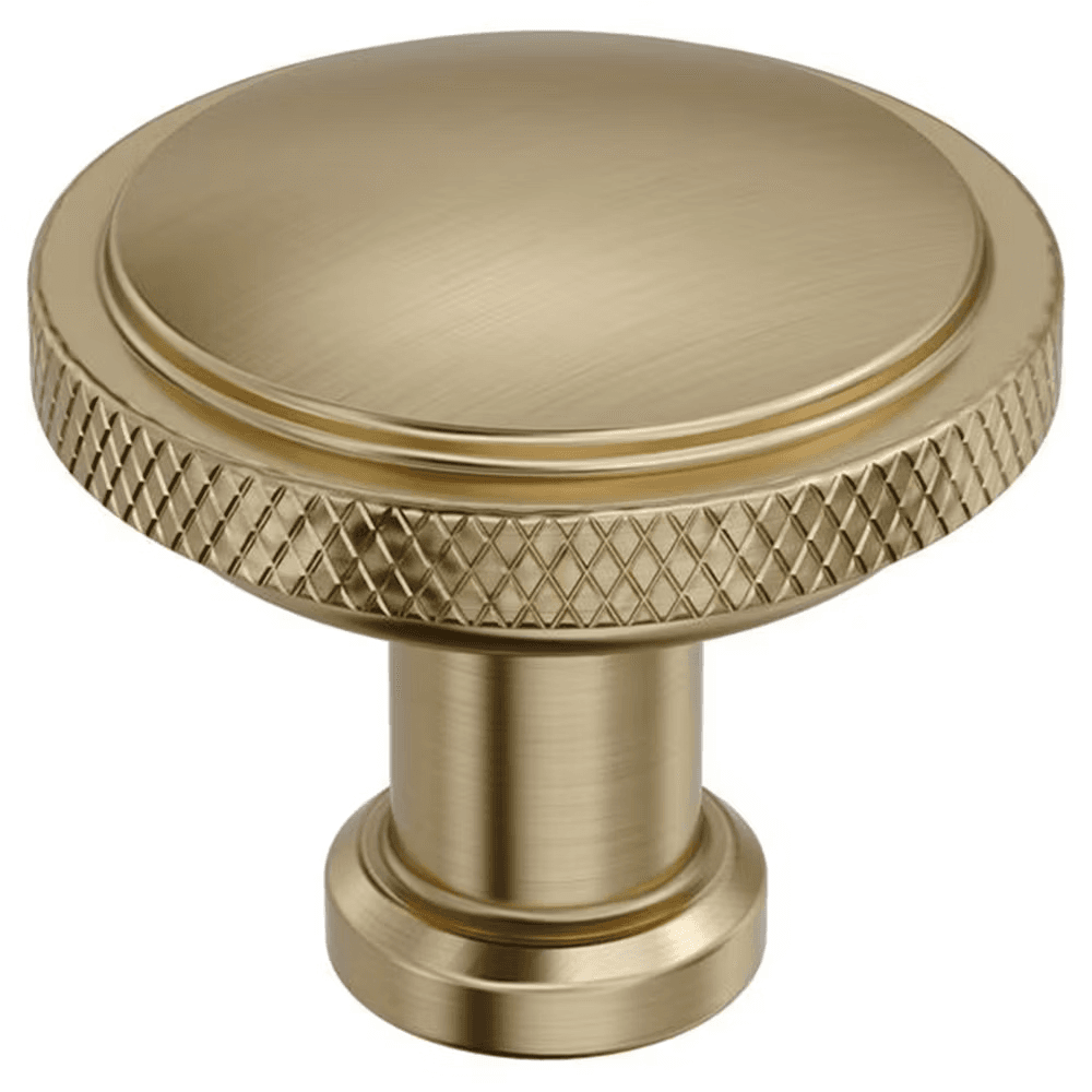 1-1/4" Faraday Cabinet Knob, Golden Champagne