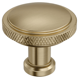 1-1/4" Faraday Cabinet Knob, Golden Champagne