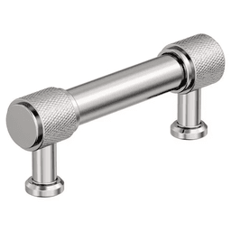 76mm Faraday Cabinet Pull, Polished Nickel