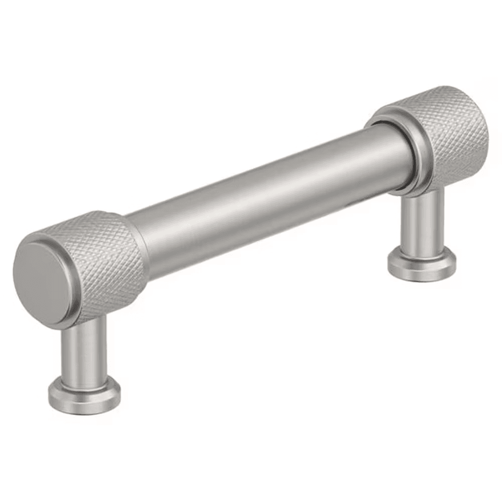 96mm Faraday Cabinet Pull, Satin Nickel