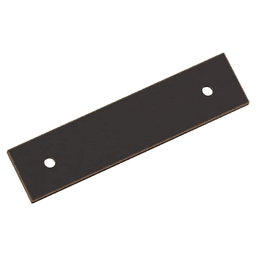 76mm Ladera Rectangle Cabinet Pull Backplate, Oil-Rubbed Bronze