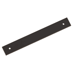 160mm Ladera Rectangle Cabinet Pull Backplate, Oil-Rubbed Bronze