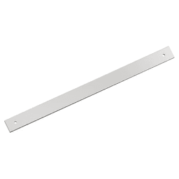 320mm Ladera Rectangle Cabinet Pull Backplate, Polished Chrome