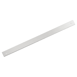 457mm Ladera Rectangle Appliance Pull Backplate, Polished Chrome
