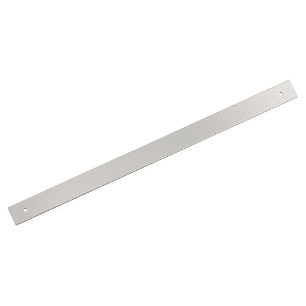 457mm Ladera Rectangle Appliance Pull Backplate, Satin Nickel