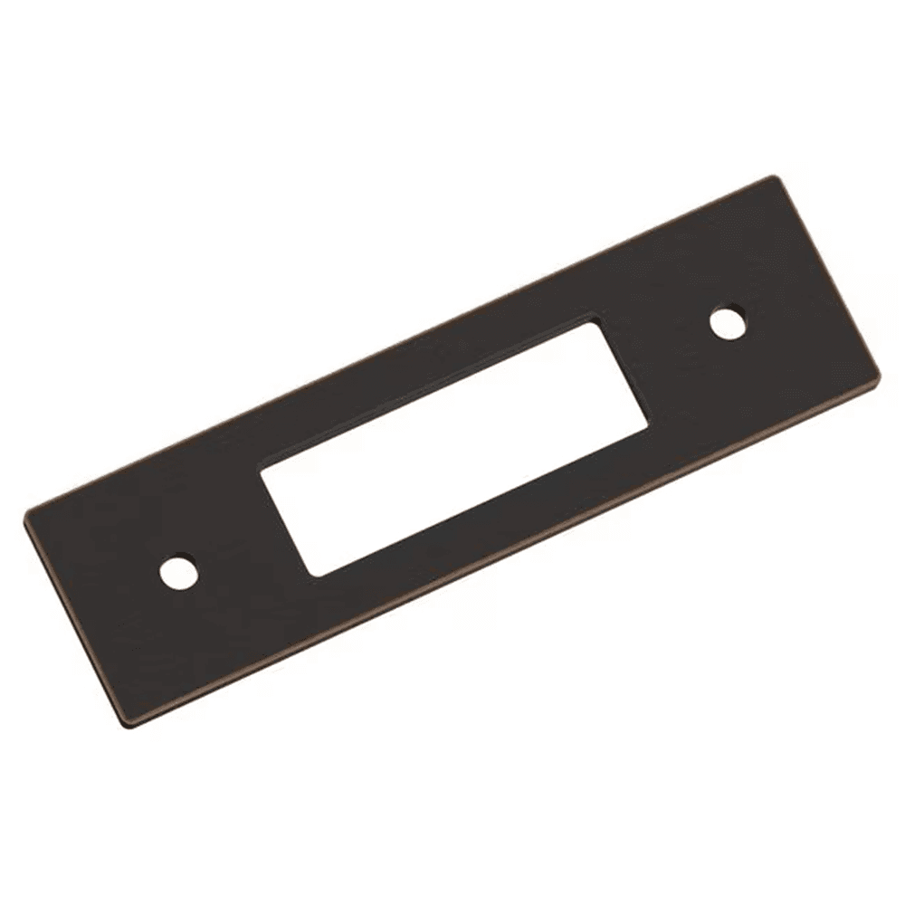 76mm Medora Rectangle Cabinet Pull Backplate, Oil-Rubbed Bronze