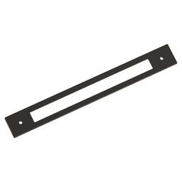 224mm Medora Rectangle Cabinet Pull Backplate, Oil-Rubbed Bronze