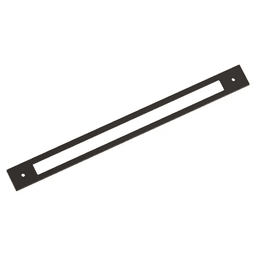 320mm Medora Rectangle Cabinet Pull Backplate, Oil-Rubbed Bronze