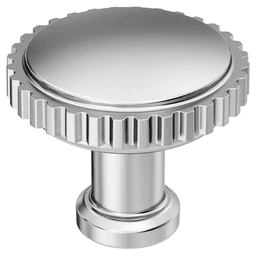 1-1/4" Farewind Cabinet Knob, Polished Chrome