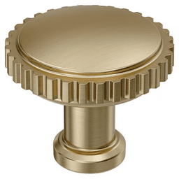 1-1/4" Farewind Cabinet Knob, Golden Champagne