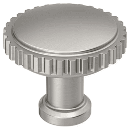 1-1/4" Farewind Cabinet Knob, Satin Nickel
