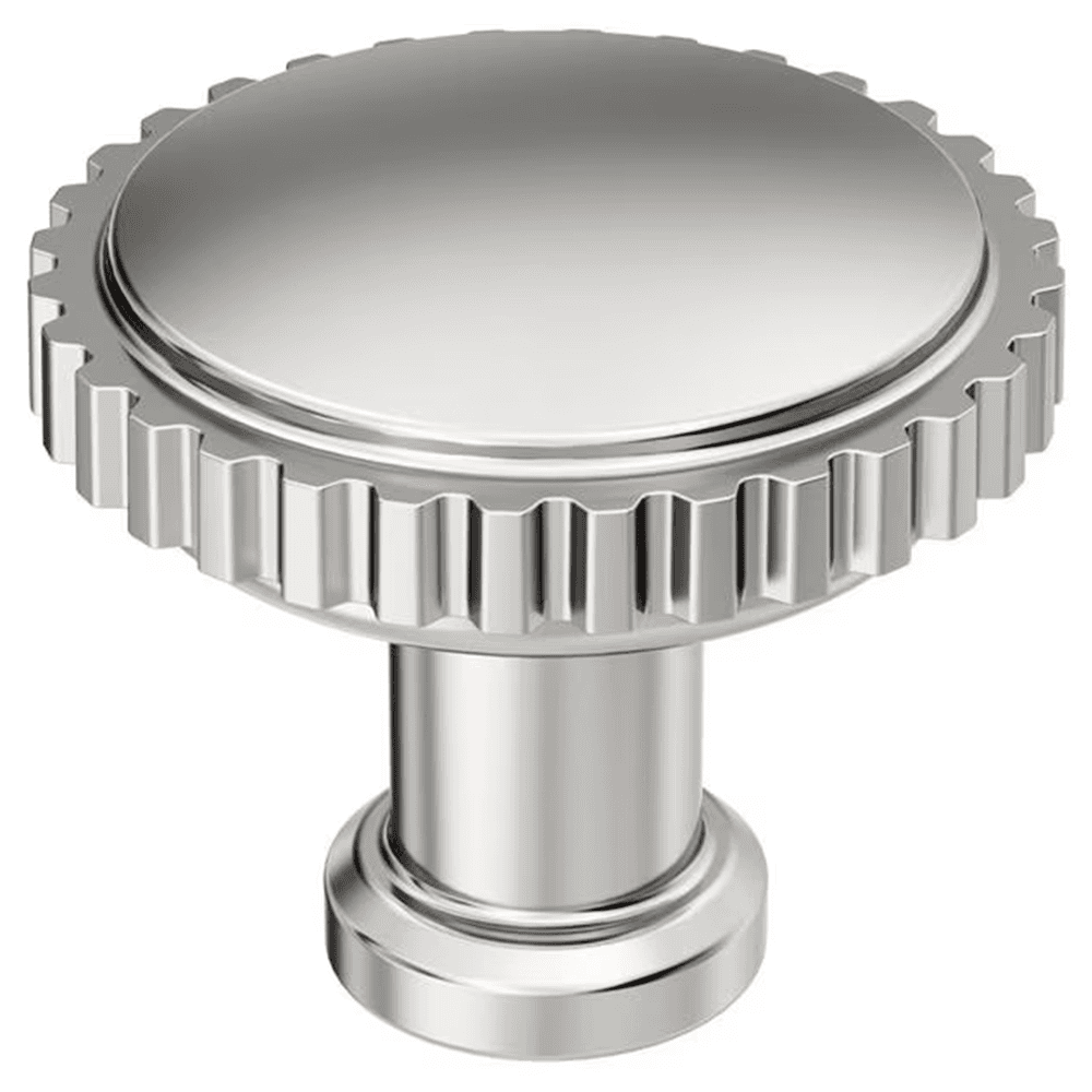 1-1/4" Farewind Cabinet Knob, Polished Nickel
