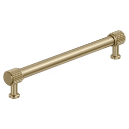 192mm Farewind Cabinet Pull, Golden Champagne