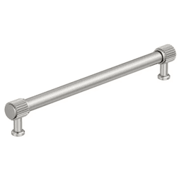 224mm Farewind Cabinet Pull, Satin Nickel