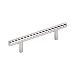 3-3/4" T-Bar Pull, Polished Chrome