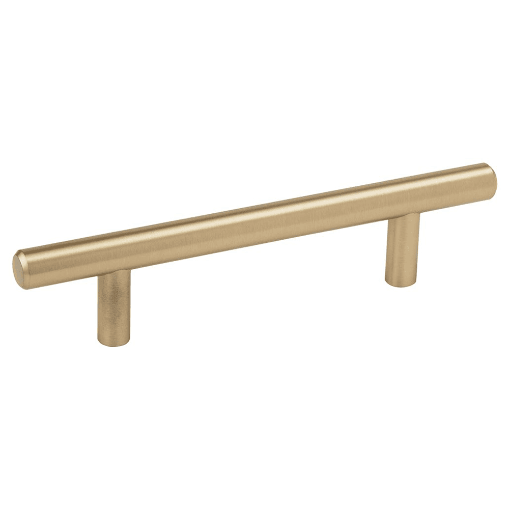 3-3/4" T-Bar Pull, Golden Champagne
