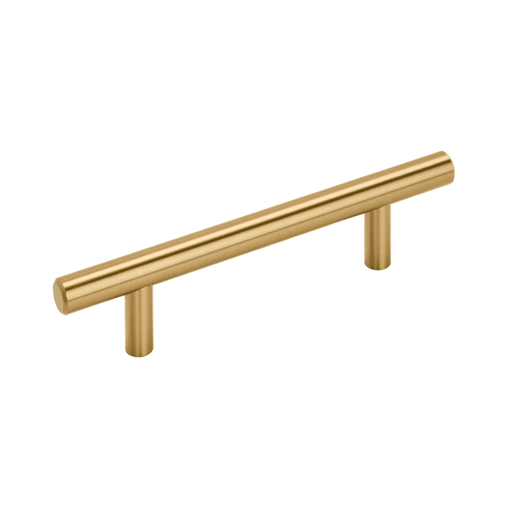 3-3/4" T-Bar Pull, Champagne Bronze