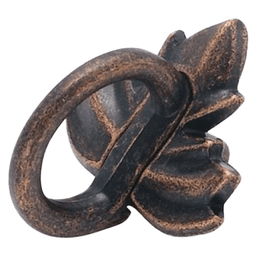 1-1/2" Nature's Splendor Leaf Pull, Rustic Bronze