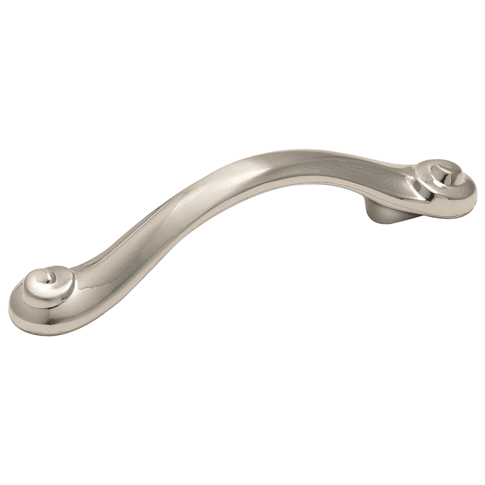 3" Divinity Handle Pull, Sterling Nickel