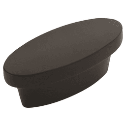 1-3/4" Allison™ Value Flush Knob, Flat Black