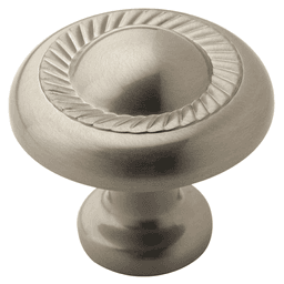 1-1/4" Everyday Heritage Round Knob, Satin Nickel, 1-3/16" Projection