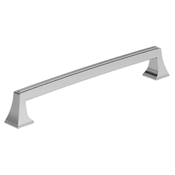 8" Mulholland Cabinet Pull, Polished Chrome