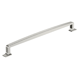 12-5/8" Westerly Cabinet Pull, Polished Nickel