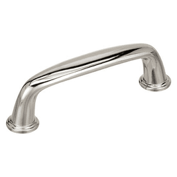 3" Kane™ Handle Pull, Polished Nickel