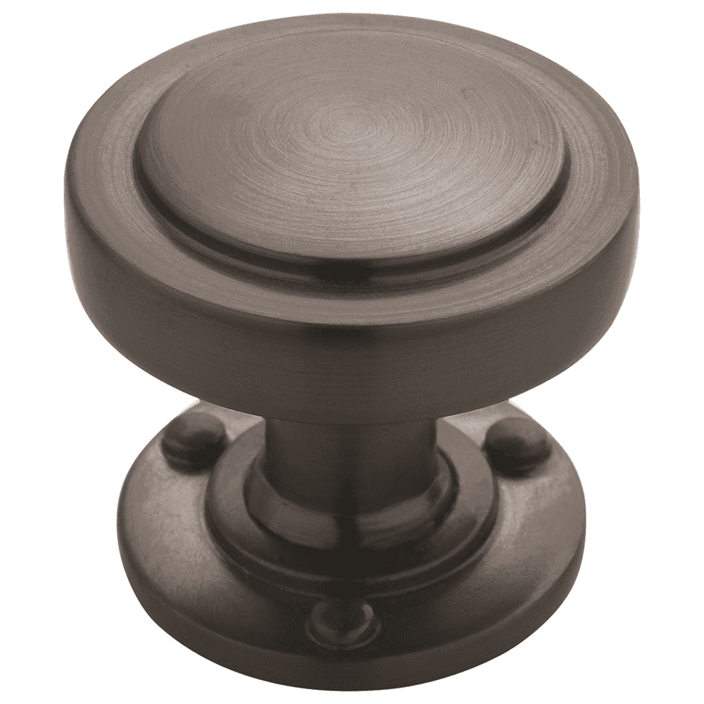 1-1/4" Rochdale Mushroom Knob, Graphite