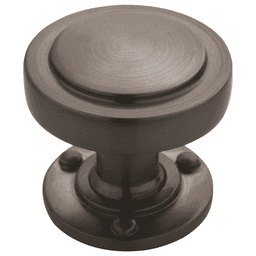1-1/4" Rochdale Mushroom Knob, Graphite