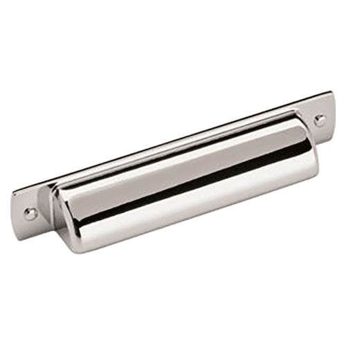 3-3/4" Rochdale Cup Pull, Polished Chrome