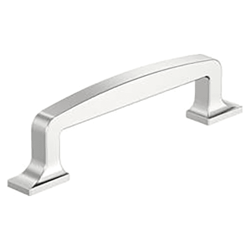 3-3/4" Westerly Cabinet Pull, Polished Chrome
