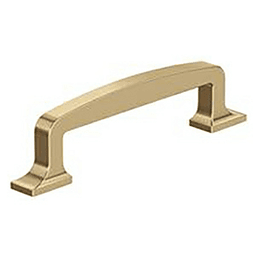 3-3/4" Westerly Cabinet Pull, Champagne Bronze