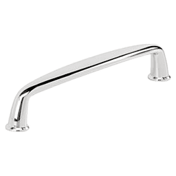 6-5/16" Kane cabinet Pull, polished chrome