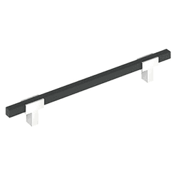 12" Urbanite Appliance Pull, Polished Chrome/Matte Black