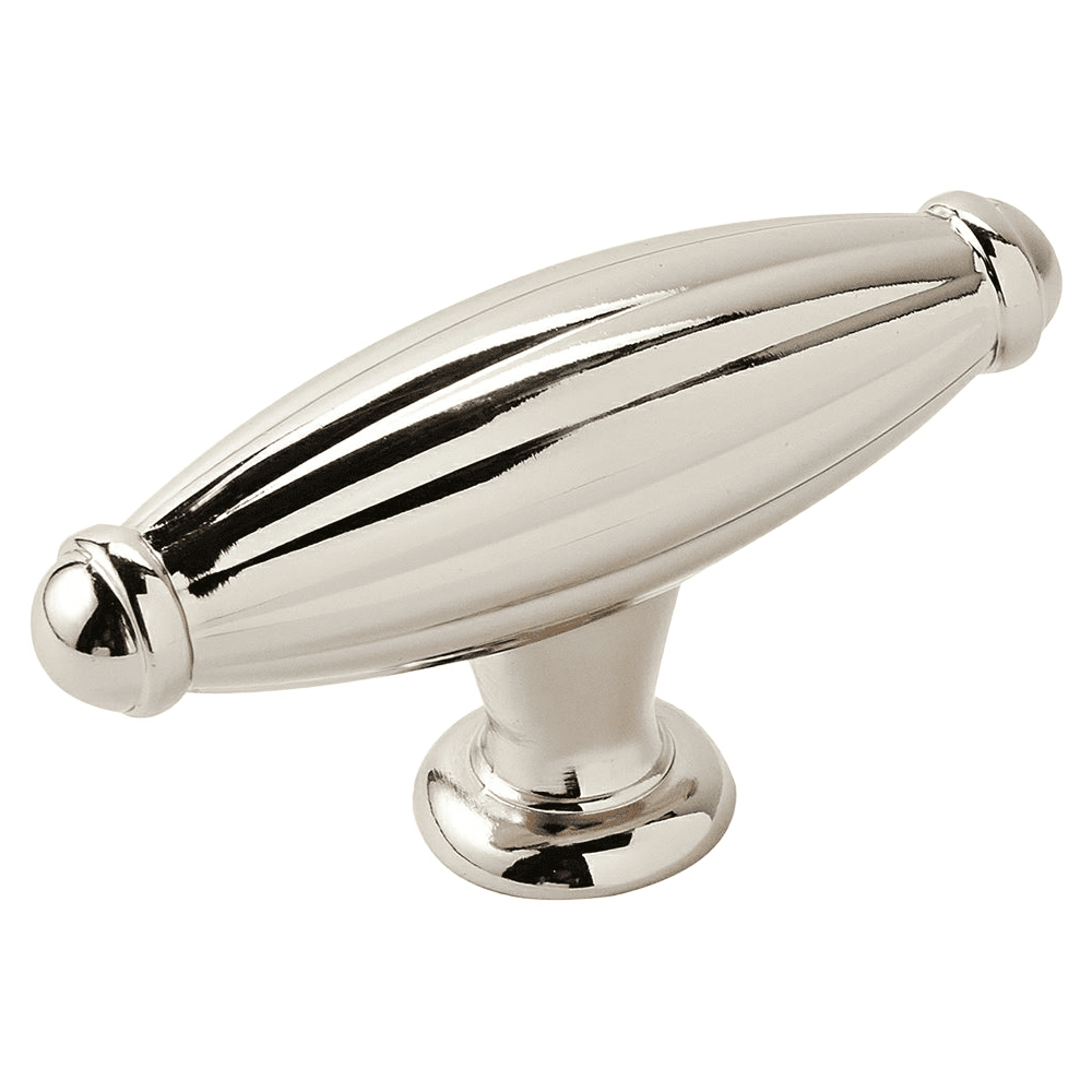 2-5/8" Blythe T-Knob, Polished Nickel