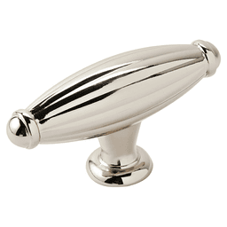 2-5/8" Blythe T-Knob, Polished Nickel