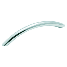 3-3/4" European Designs Arch Pull, Polished Chrome
