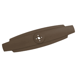 4-7/8" Highland Ridge Backplate Knob, Caramel Bronze