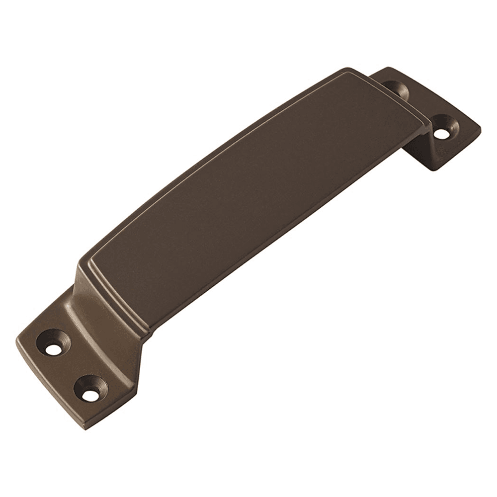 3-1/2" Highland Ridge Cup Pull, Caramel Bronze